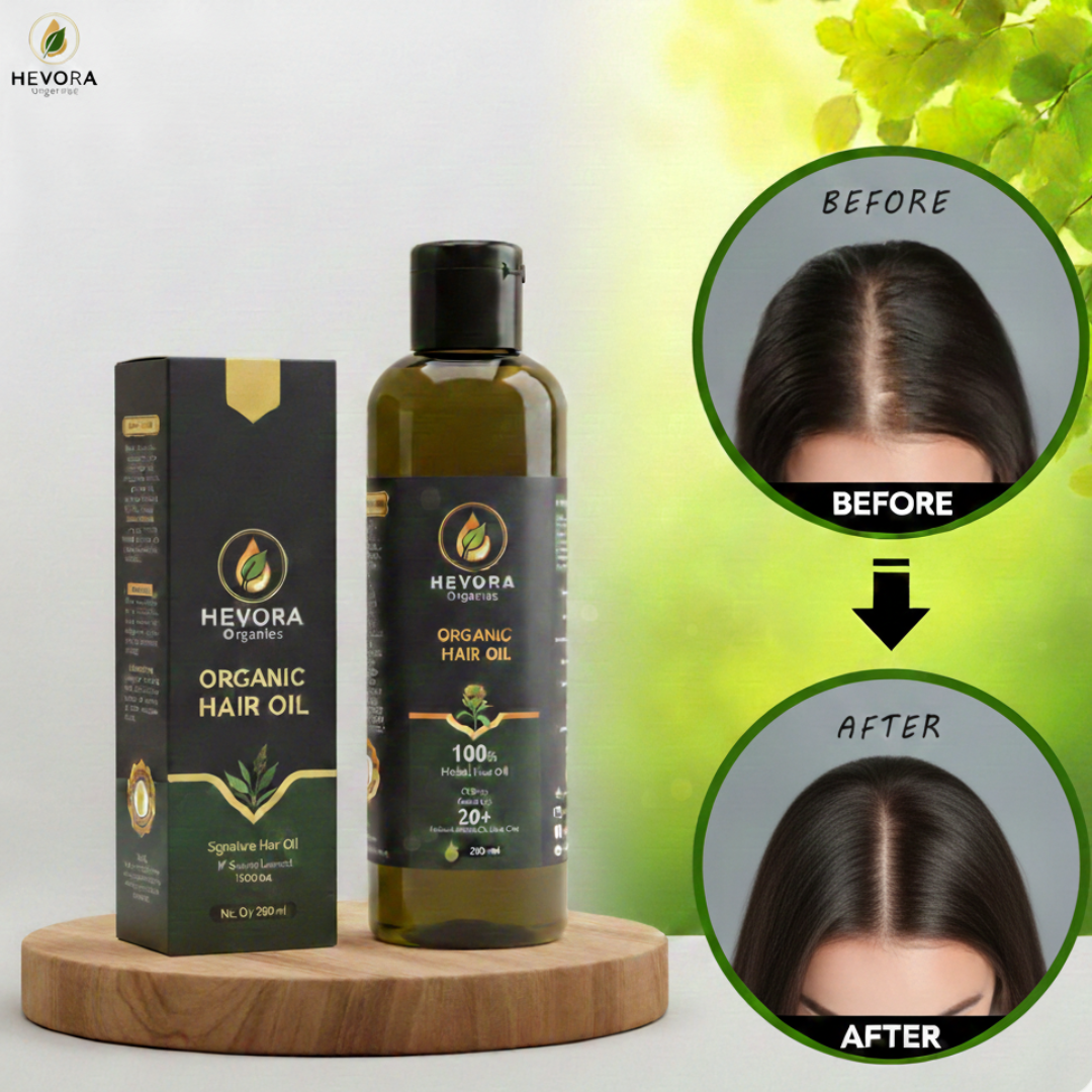 Hevora Organic  100% Natural Hair Oil 200ML